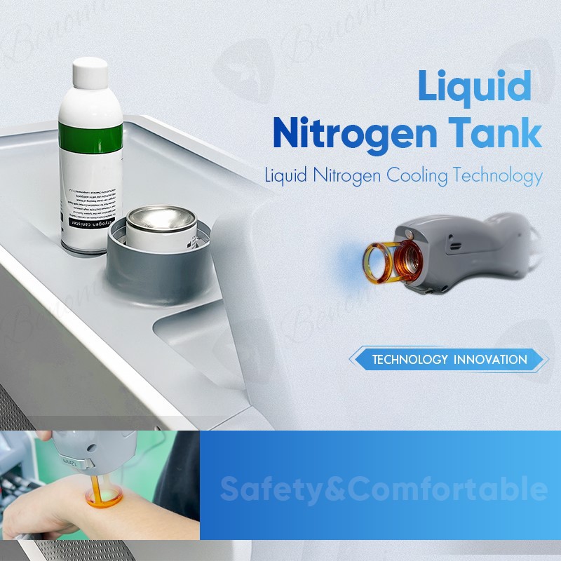 Liquid nitrogen cooling system Liquid nitrogen cooling system