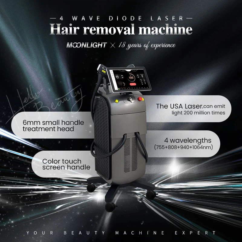 Meaisín Bainte Gruaige Léasair Diode Ardfheidhmíochta